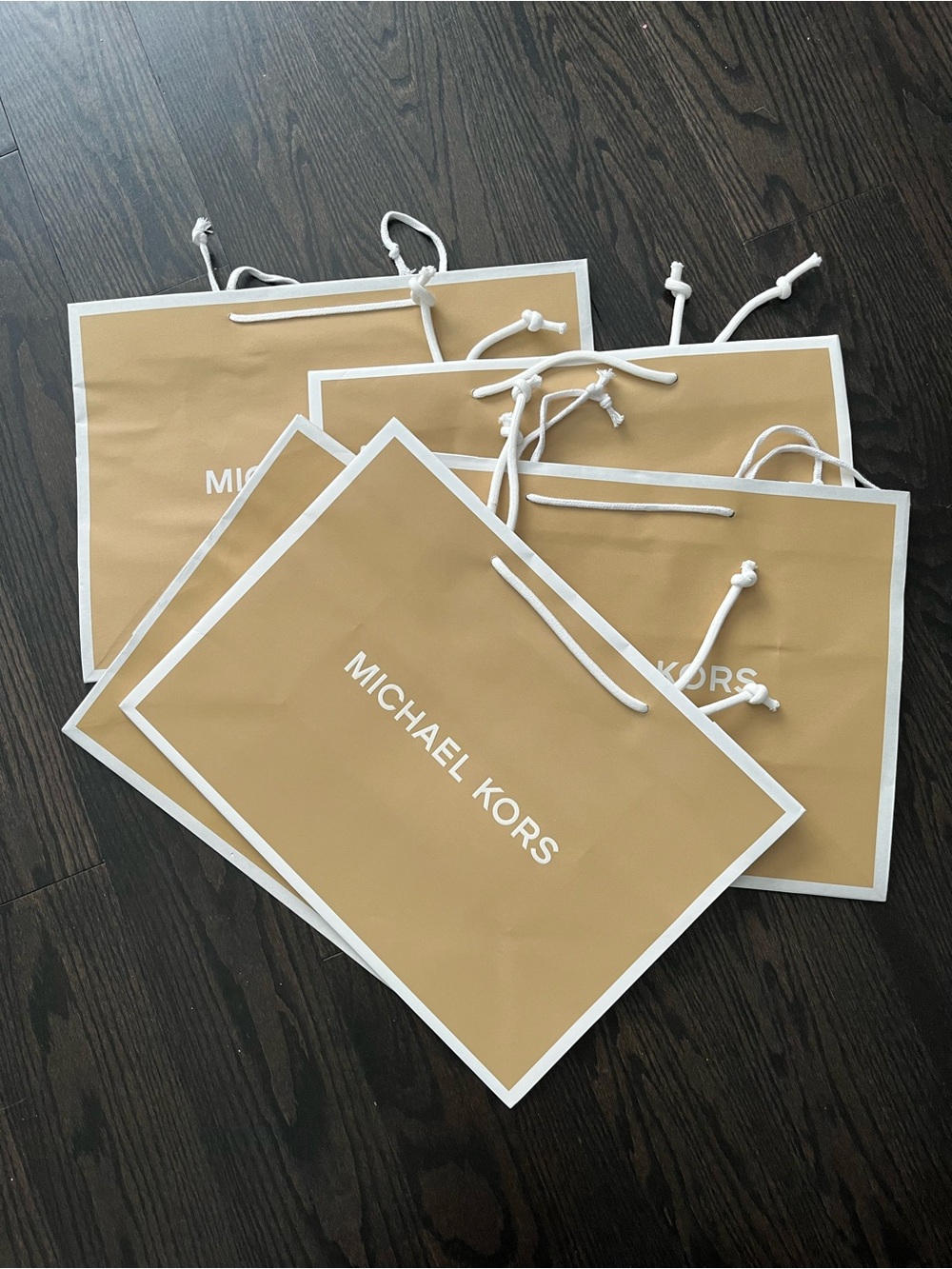 5/17$ Michael Kors Paper Shopping Bags